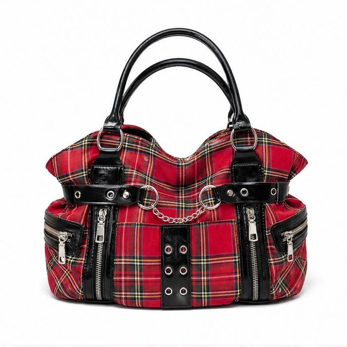 Tartan Punk Satchel bag