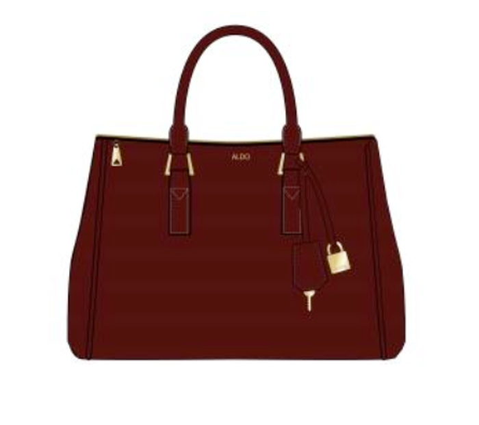 NANEVER-601-BORDO-Ladies Handbags