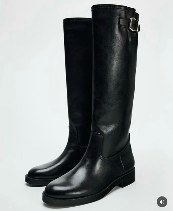 Zara knee high boots
