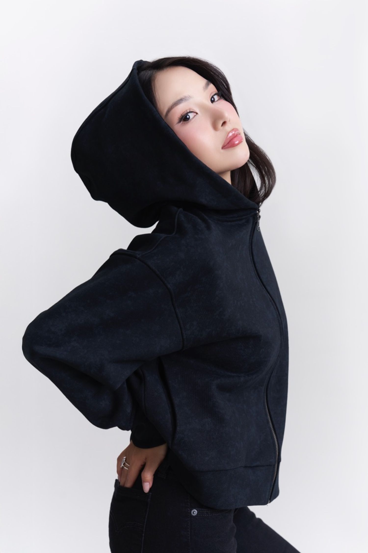 Zipped hoodie /эмэгтэй/