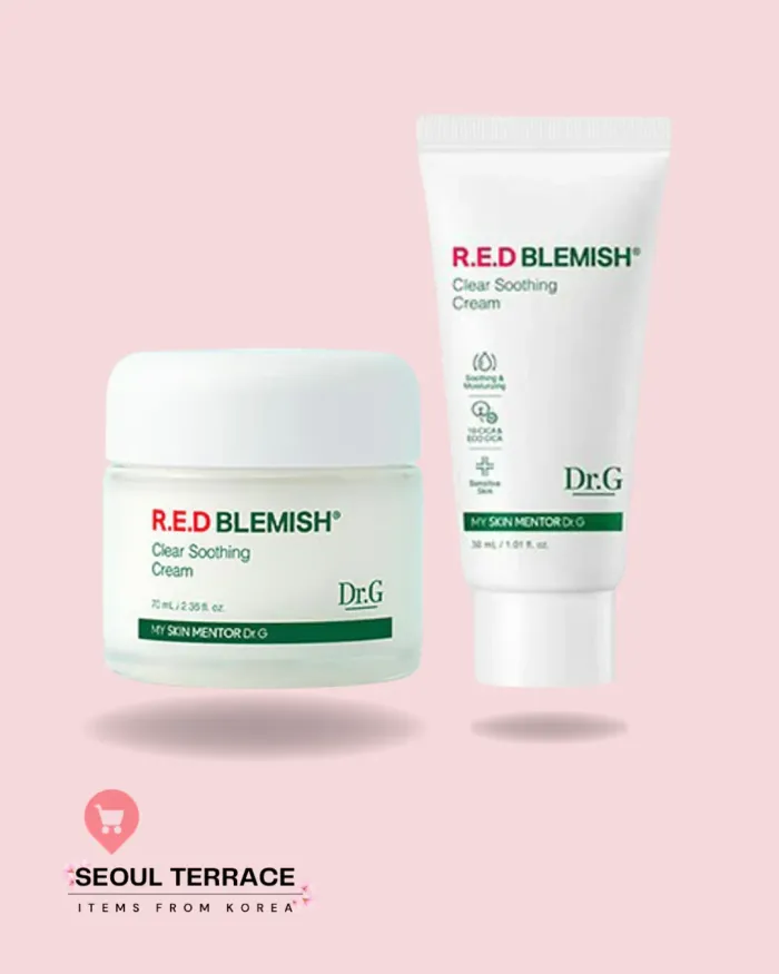 Dr.G R.E.D Blemish Clear Soothing Cream Special Set 70ml+70ml
