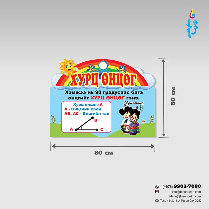 Хурц өнцөг самбар