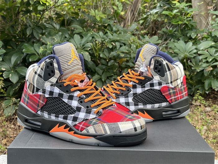 Air Jordan 5 "Plaid"