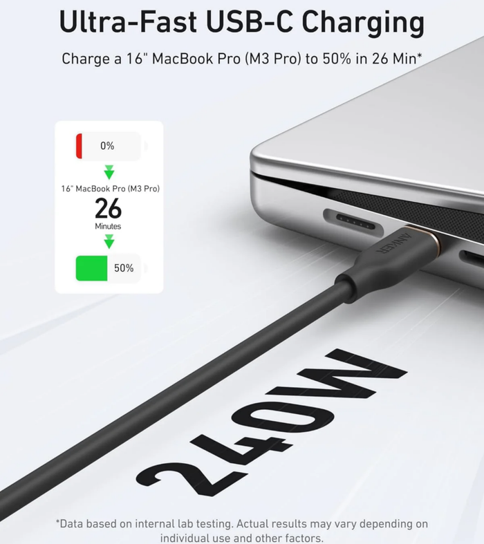 Anker Type-C Cable 240Watt