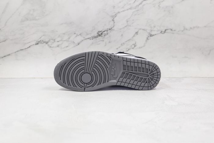 Jordan 1 Low Black White Wolf Grey Infrared 23