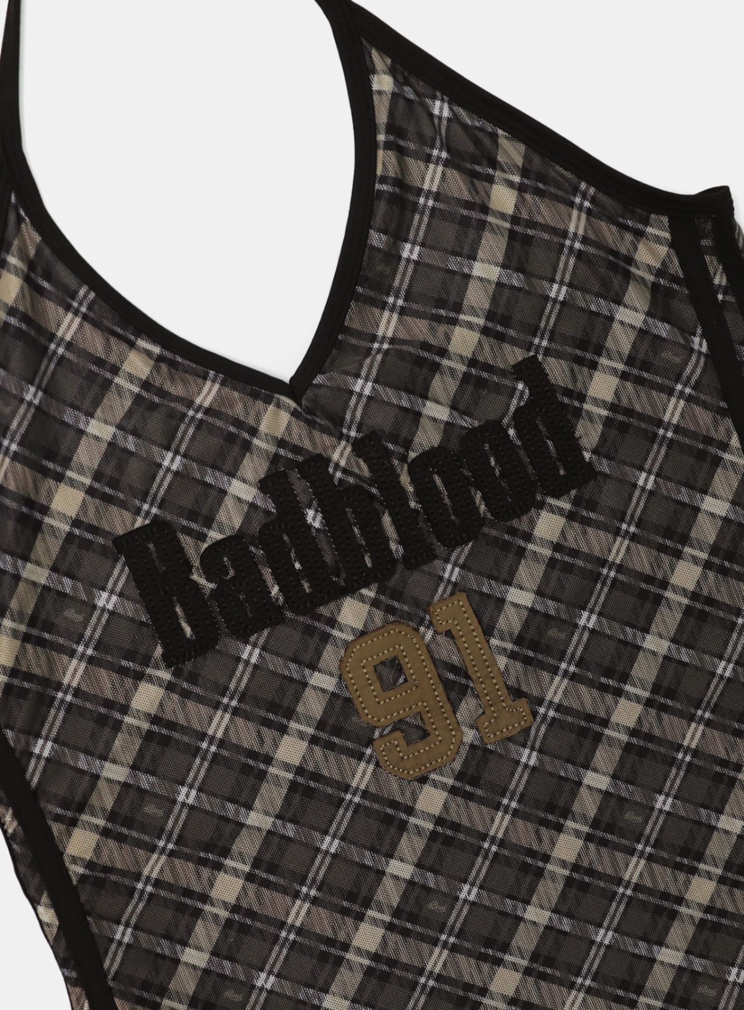 BADBLOOD ♥ Lion Patch Tank Mini Dress/追跡付 MUSINSA公式 | BADBLOOD Lion Patch Tank Mini Dress - Washed Black
