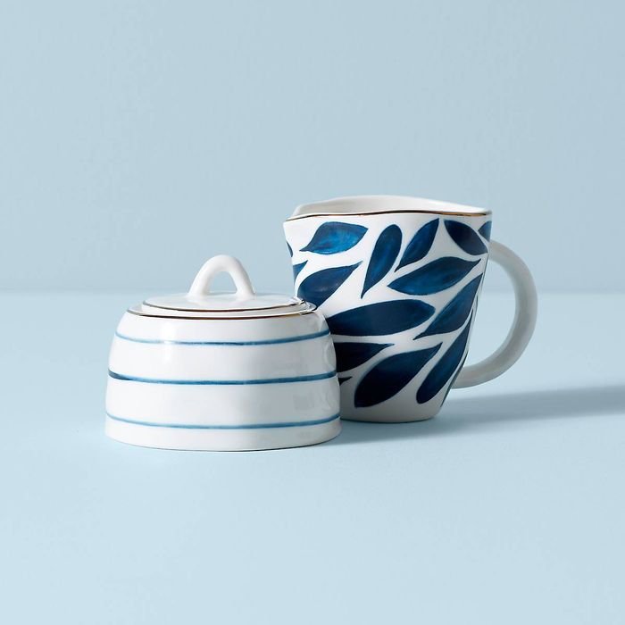 BLUE BAY DW CREAMER & SUGAR SET
