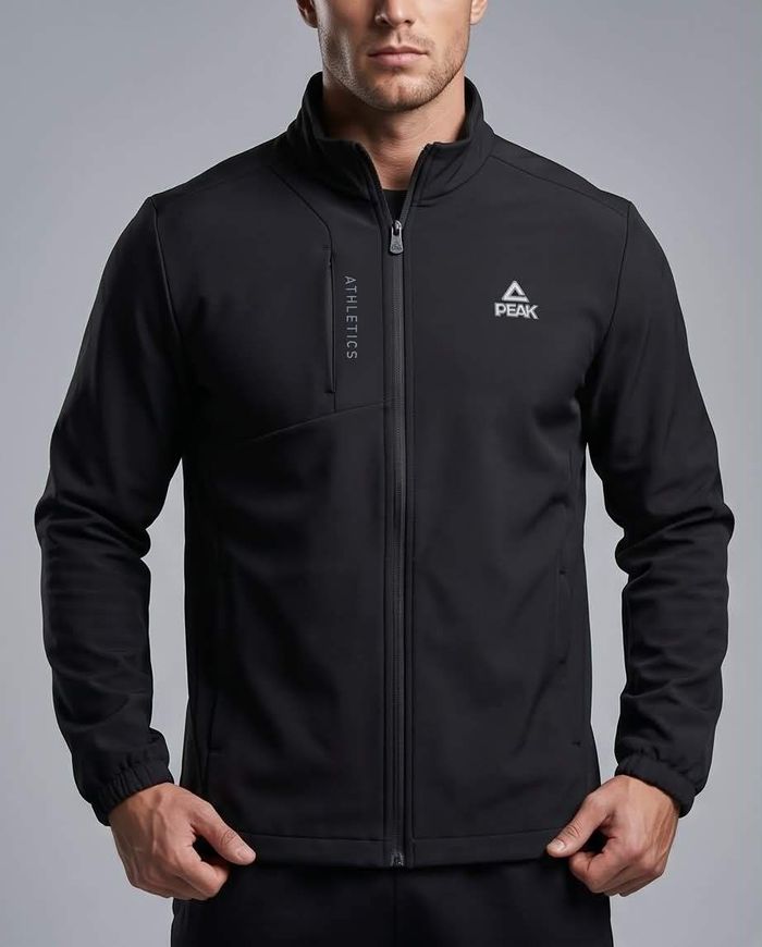 knitted jacket athletics