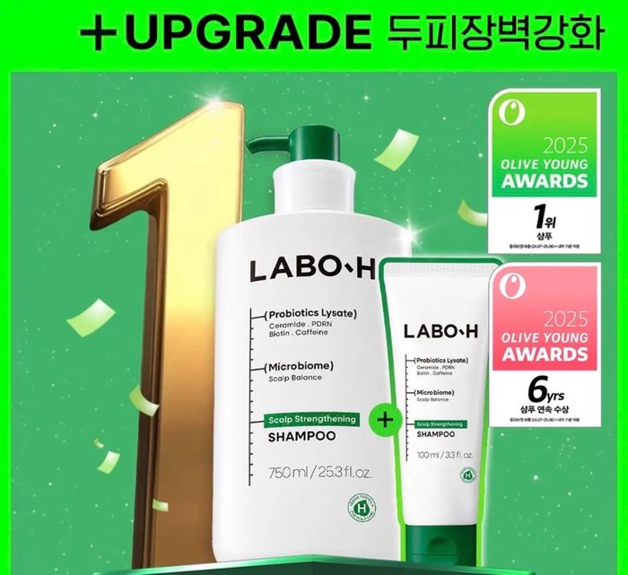 LABO-H SCALP STRENGTHENING SHAMPOO NEW