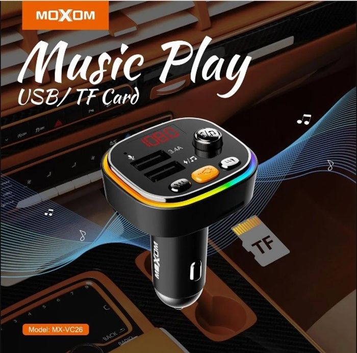 Moxom VC26 Машины Цэнэглэгч & Хөгжим (mp3) & Блүтүүт FM Дамжуулагч