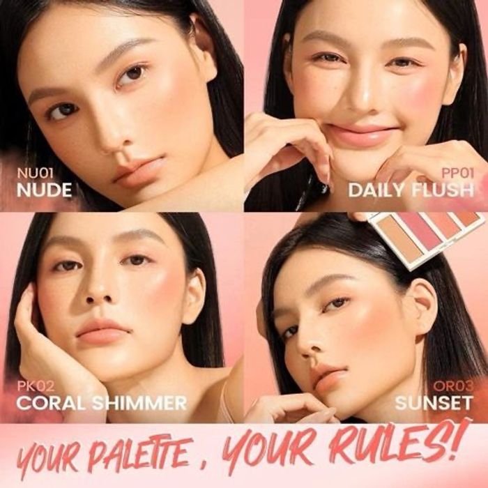 Soft pigment blush