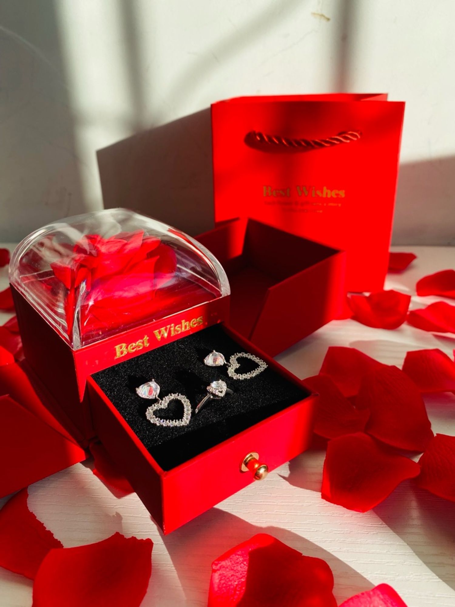 Ээмэг бөгж сет