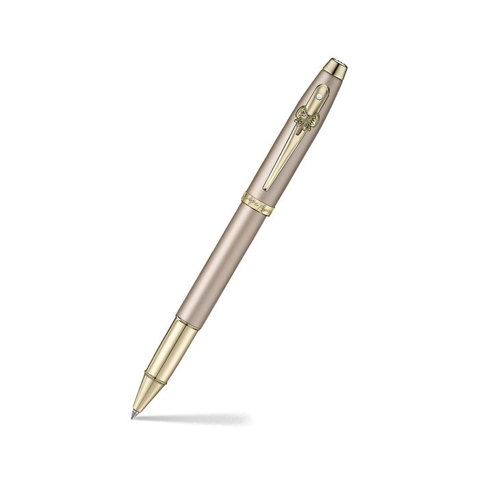 PEN SHEAFFER EIP 100  CHAMPAGNE GOLD FINISH BODY AND TRIMS WITH BOW EMBLEM RB