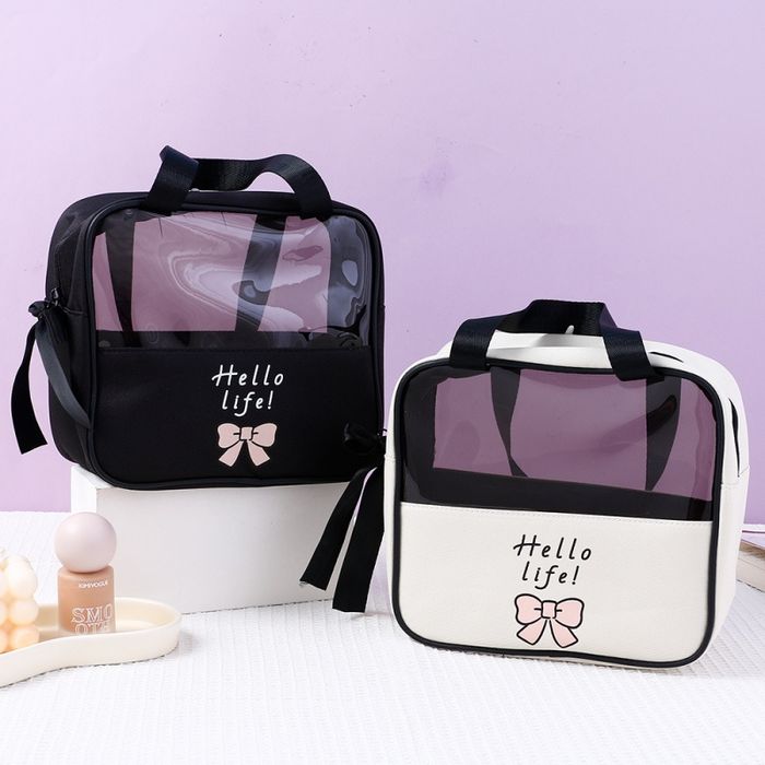 Trendy Square Large Makeup Bag