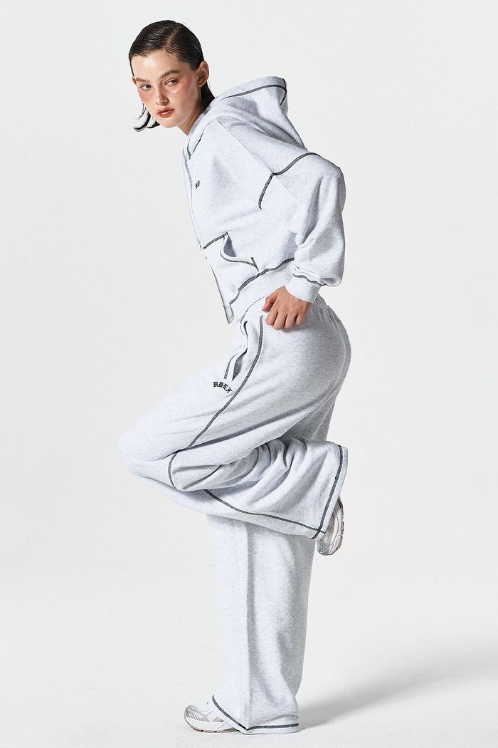 Contrast Sweat pants 