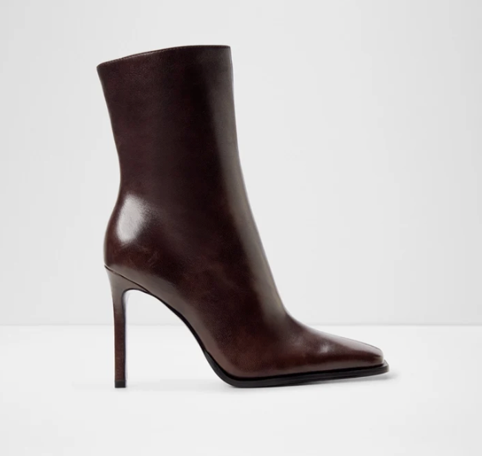 NARA-201-DARK BROWN-L Dress Boots