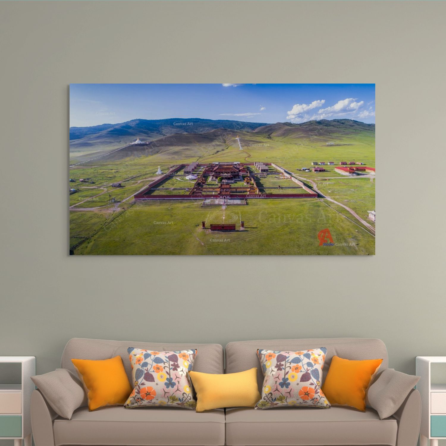 Бүрэнхан уул, Амарбаясгалант хийд