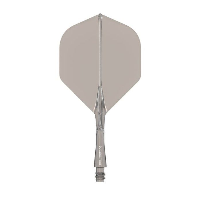 WINMAU Fusion #2 Integrated Flight & Shaft - Smokey Grey