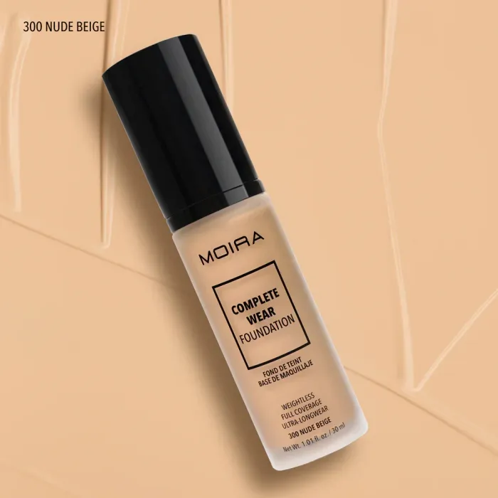 Moira Complete wear foundation /300/ nude beige