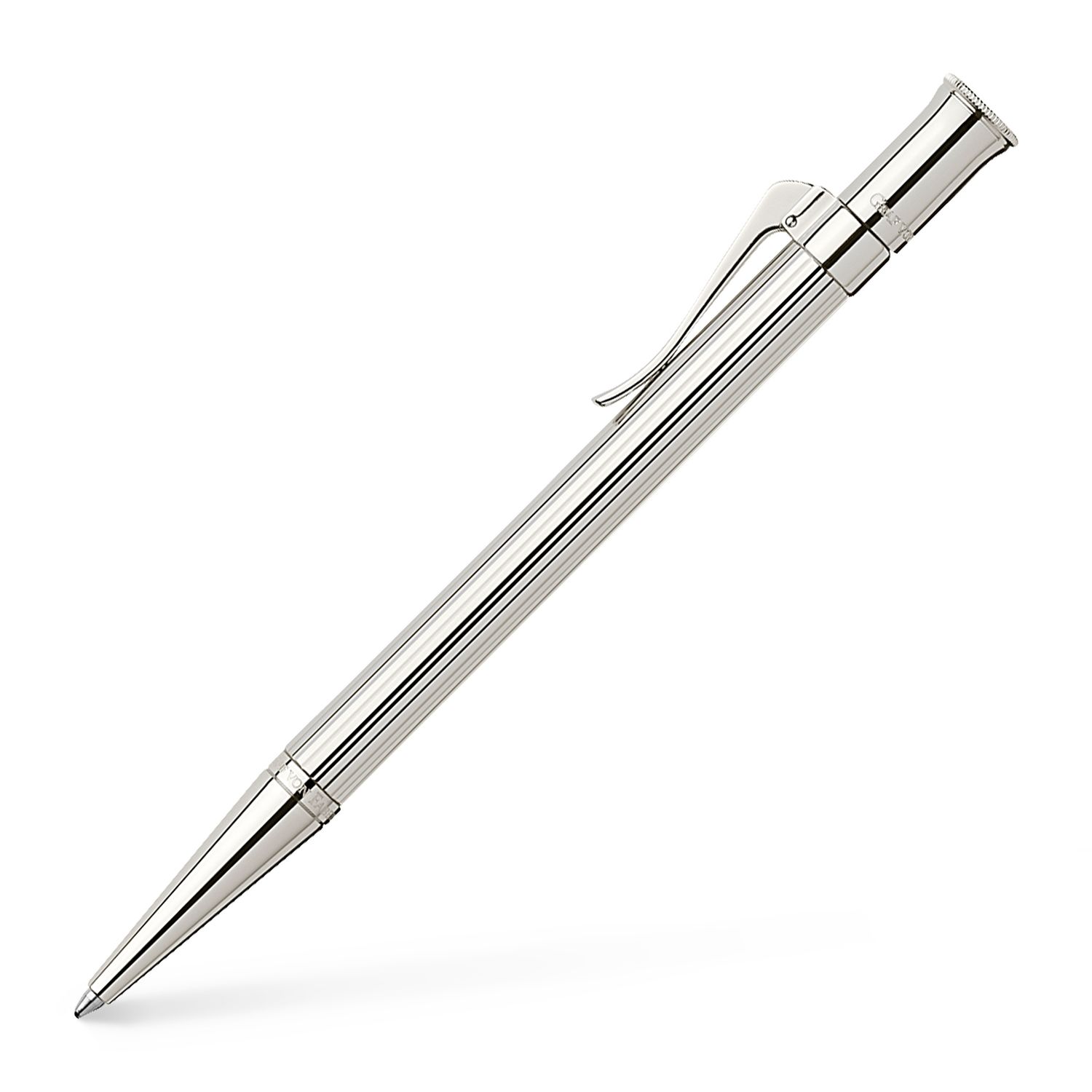 Graf von Faber-Castell Classic Platinum plated Ballpoint Pen 