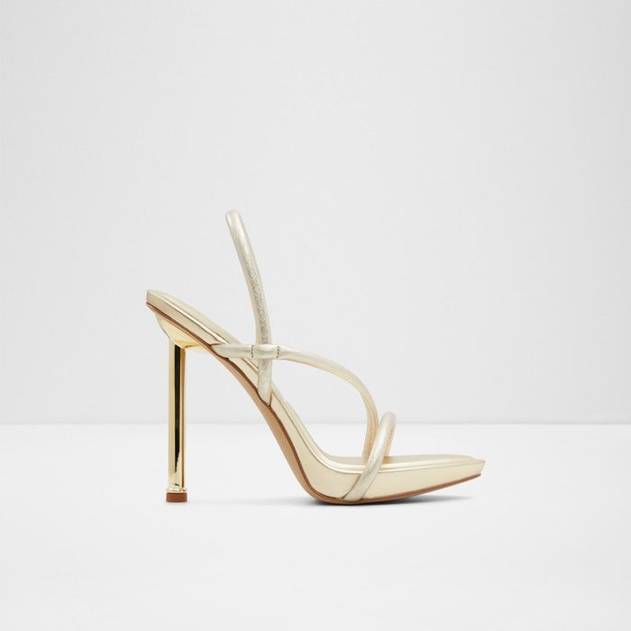 DORAH-710-gold-Lady Dress Sandals