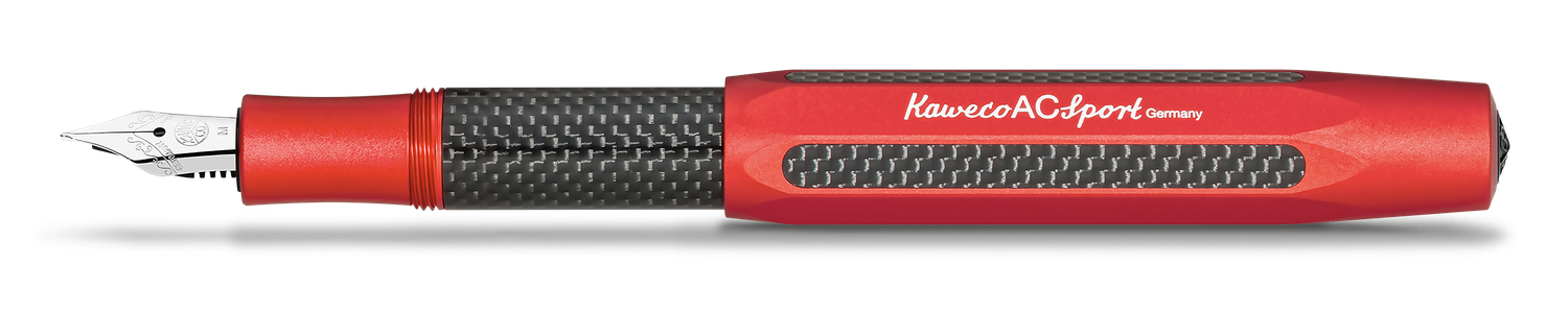 Kaweco AC SPORT Fountain Pen  Red  Broad Nib 