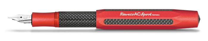 Kaweco AC SPORT Fountain Pen  Red  Broad Nib 