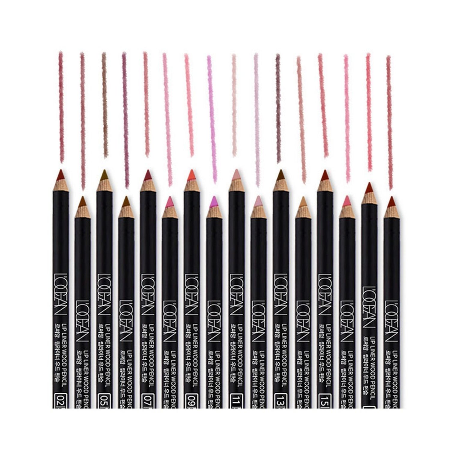 Locean Lip Liner Wood Pencil - Уруулын модон харандаа