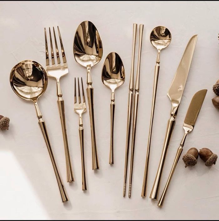 304 Ган алтлаг халбага сэрээ сет