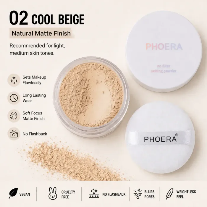 Phoera no filter setting powder / 02 /