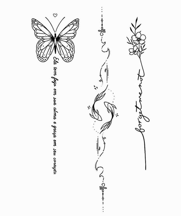 Бичигтэй эрвээхэй Усан шивээс