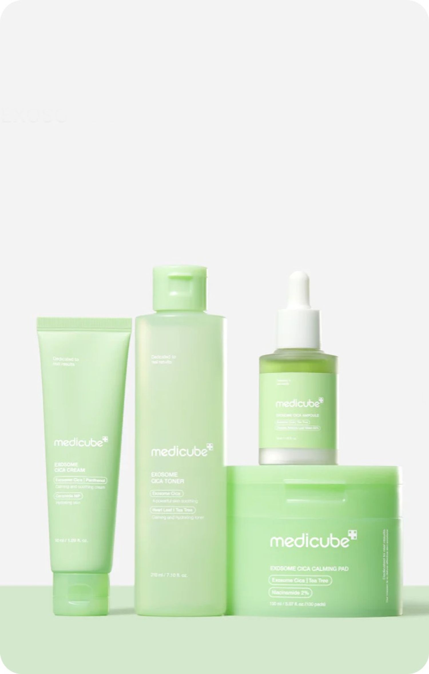 Exosome Cica Calming Line 4 set