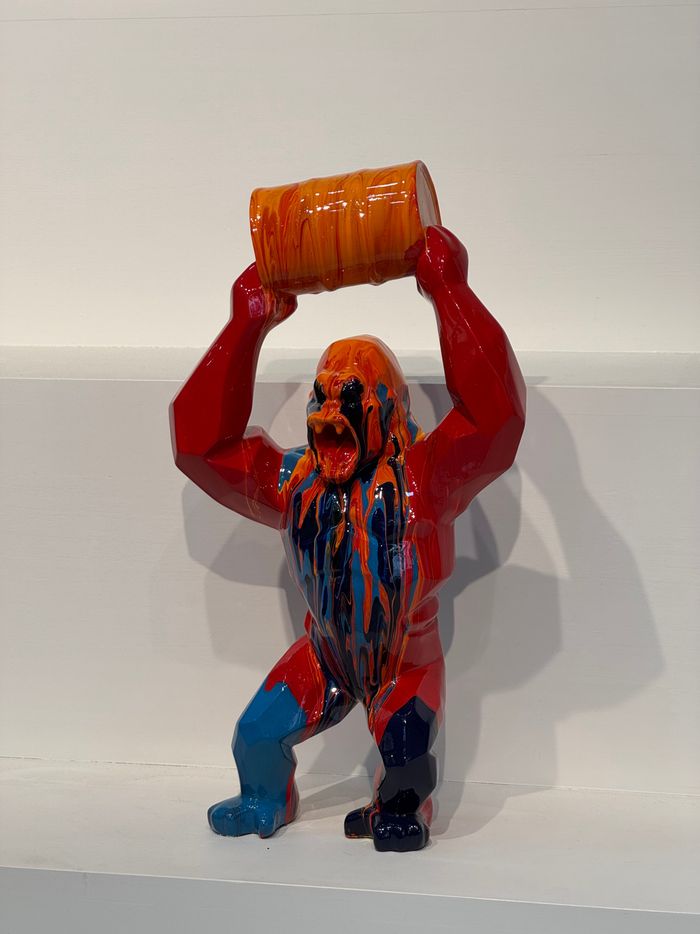 Ape Pop Art Sculpture
