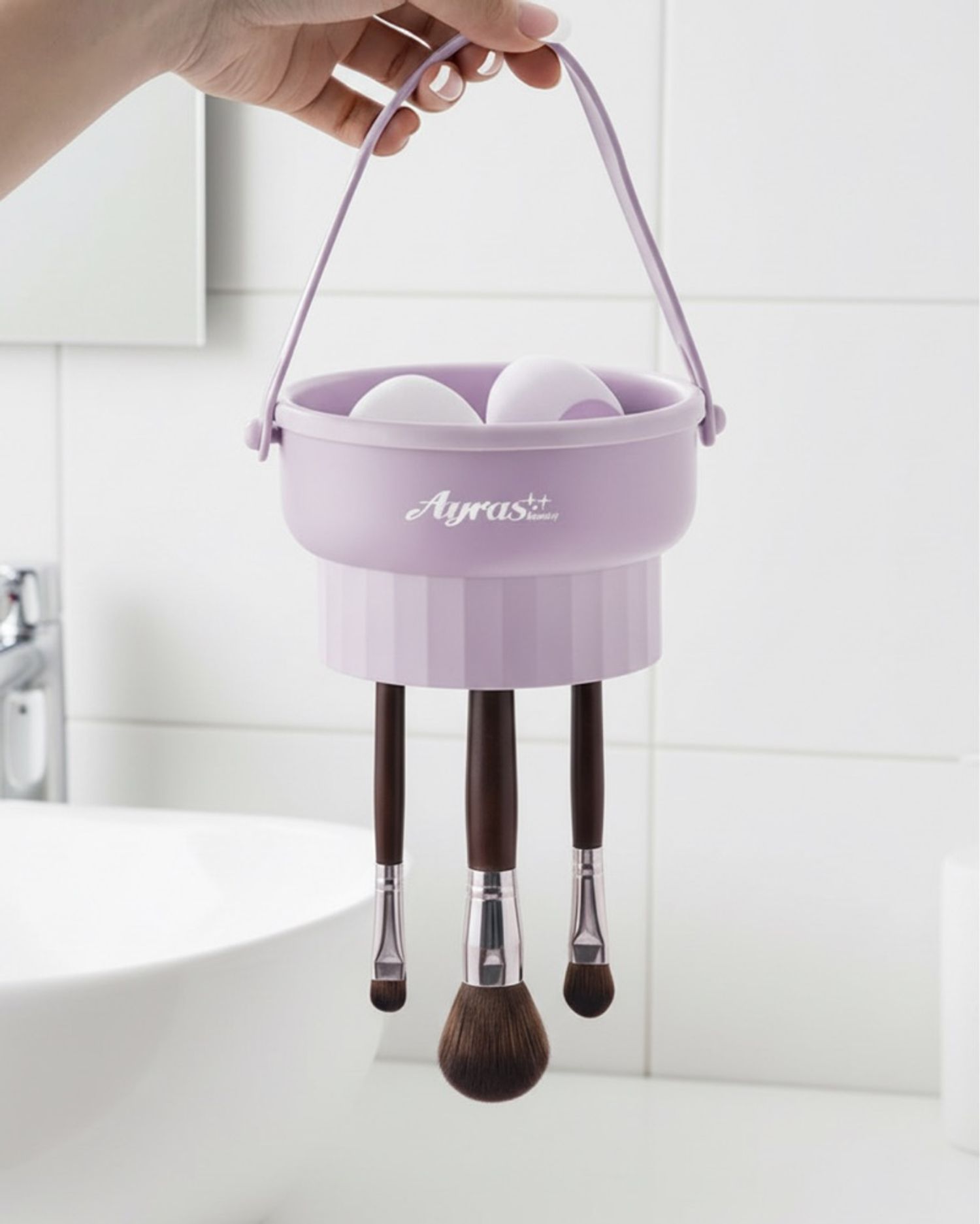 Ayras Beauty Brush Cleaner Bowl 