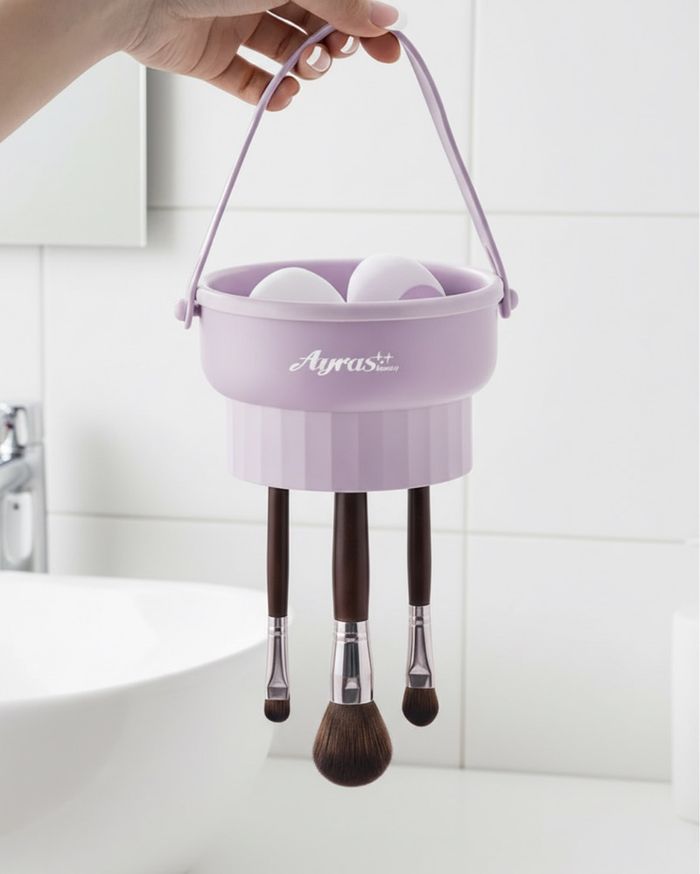 Ayras Beauty Brush Cleaner Bowl 