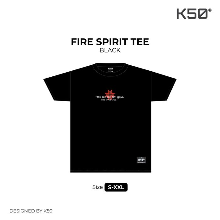 Fire Spirit Tee / Black