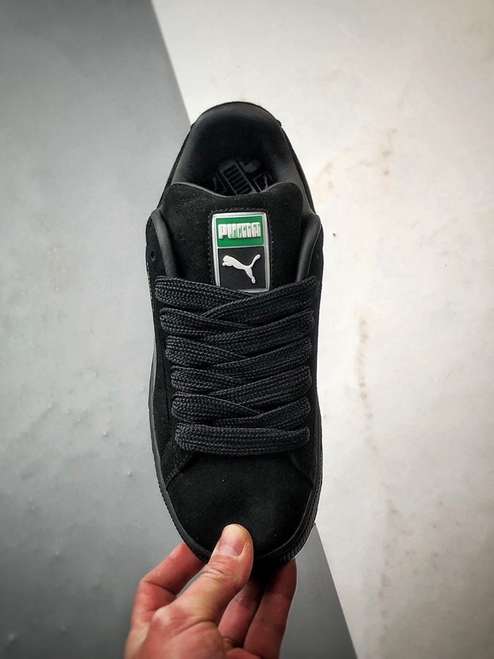 Puma Suede Black & Silver