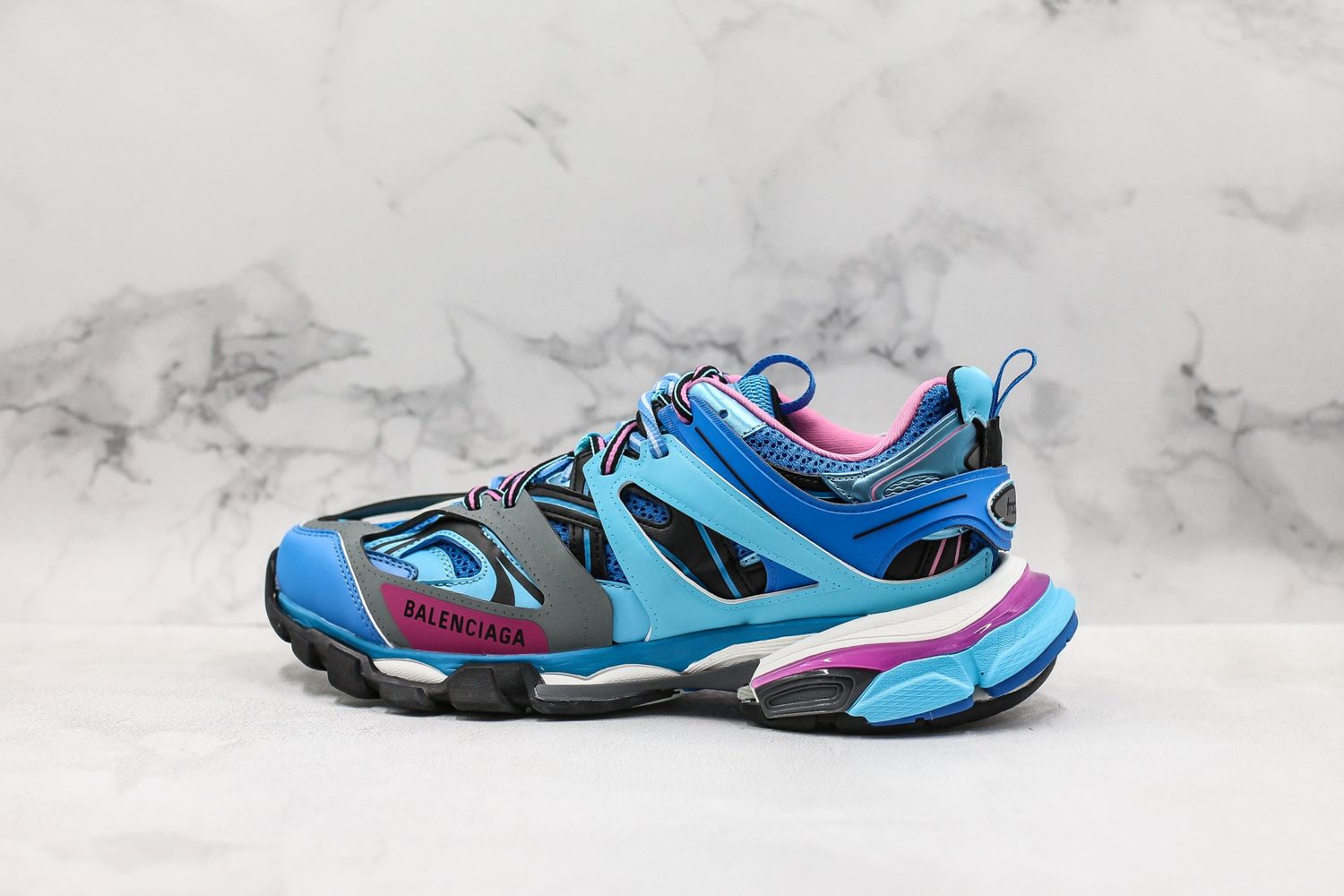 Balenciaga Track Runners Blue