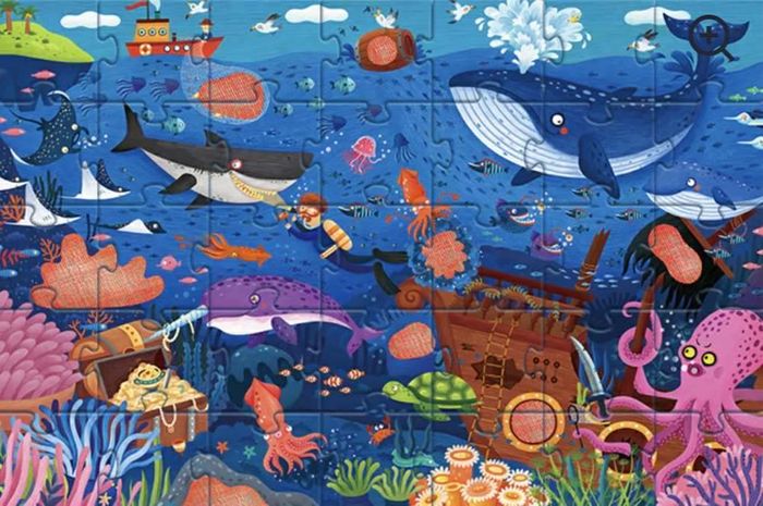 Secret puzzle ocean 