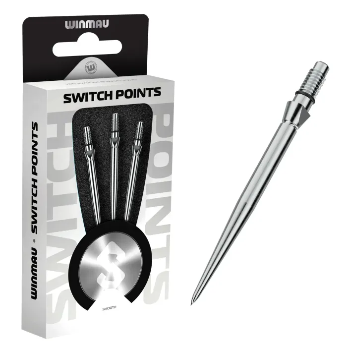 WINMAU Switch Points - Smooth Silver