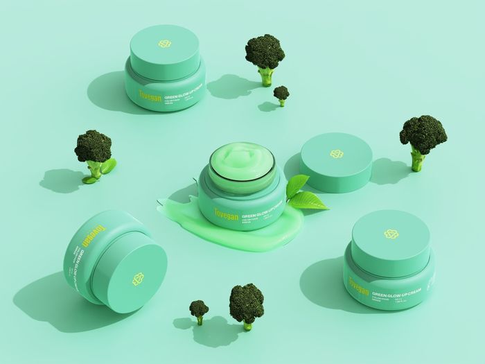 Tovegan Greeen Glow-Up Cream 
