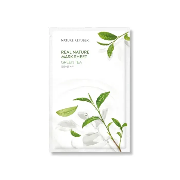 Nature Republic Real Nature Green Tea Mask Sheet 