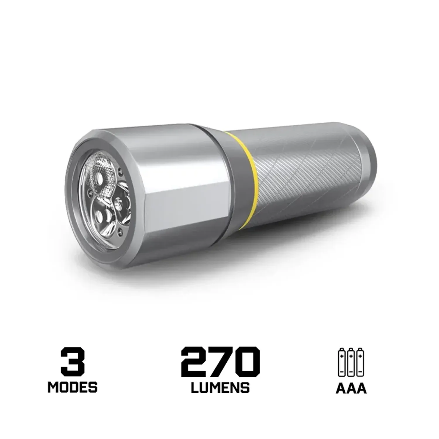 Energizer Vision Metal Light 270 Lumens (3AAA)