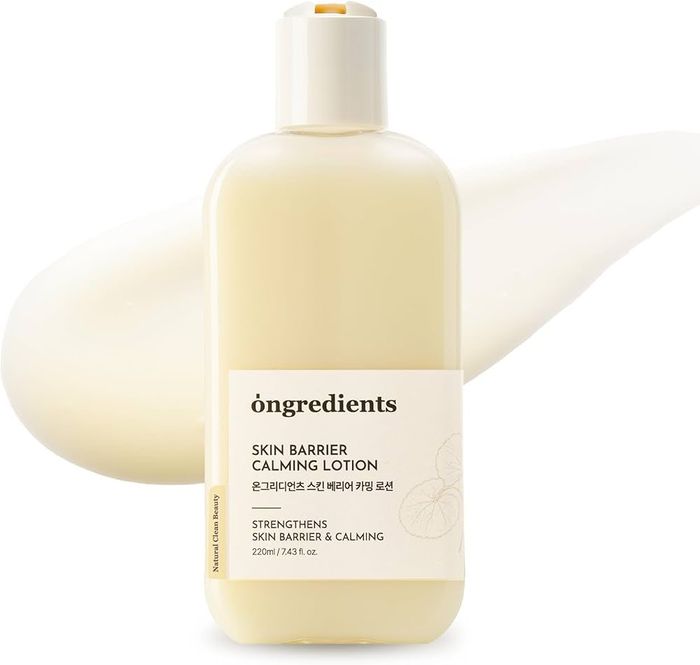 Ongredients skin barrier calming lotion