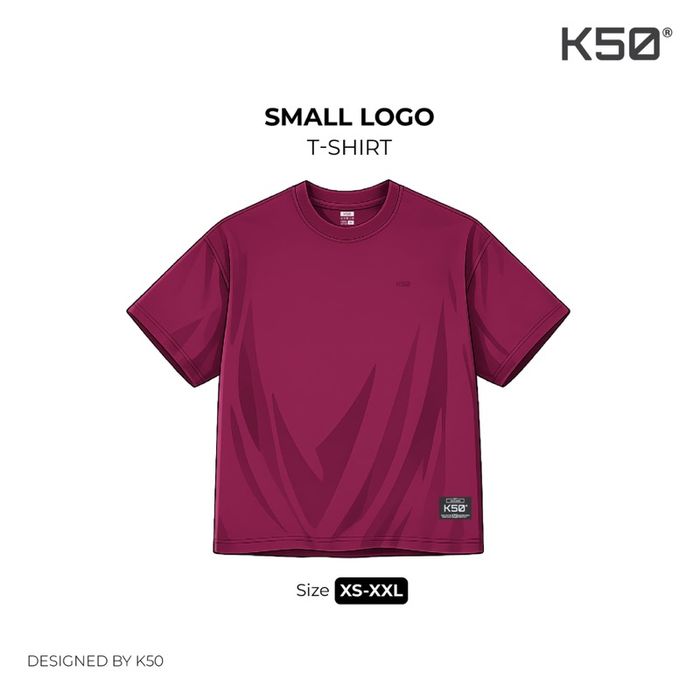 2026/Summer Small logo T-Shirt / Burgundy