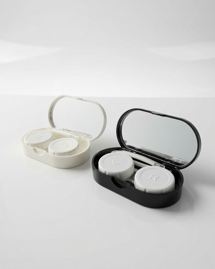 Eyekan Black | White small case