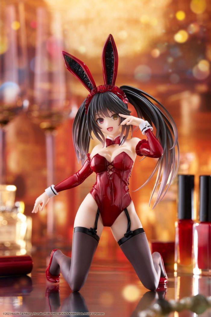 Desktop Cute Figure Date A Live V Kurumi Tokisaki: Bunny Ver.