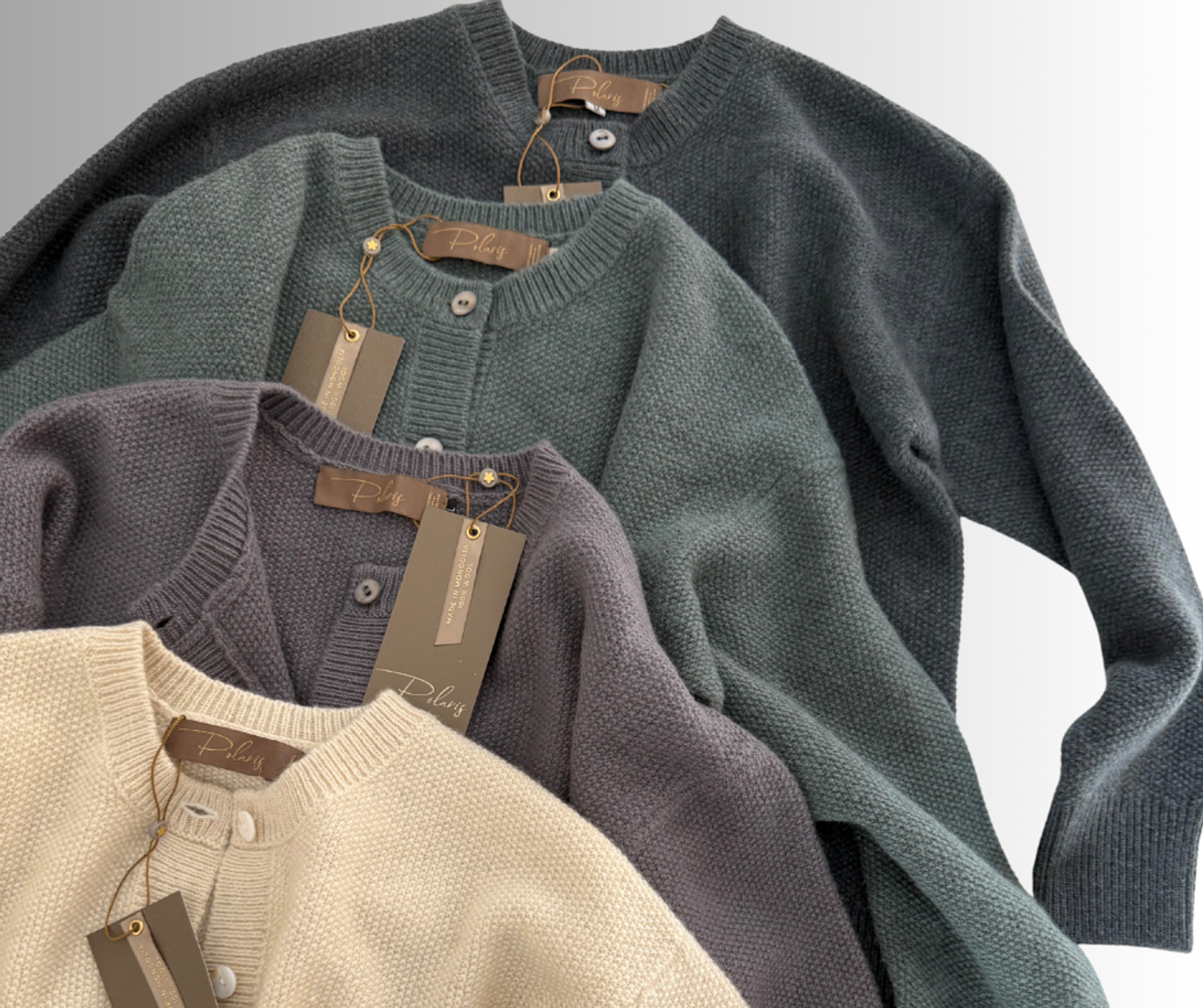 Товчтой кардиган пике