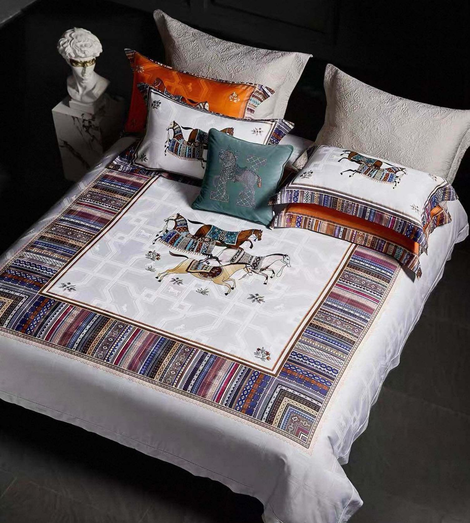 100S TENCEL+цэвэр даавуун зөөлөн материалтай ор хөнжлийн хос