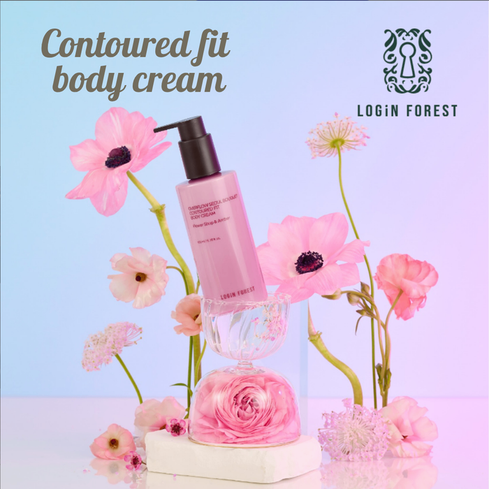 Contoured fit Body cream
